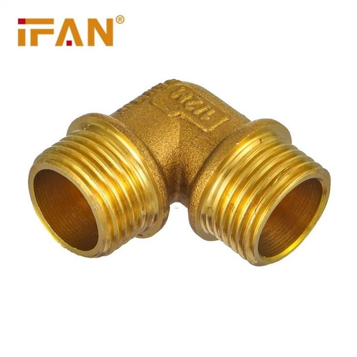elbow brass thread