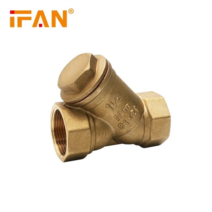brass y strainer