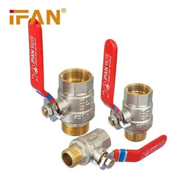 Кульовий кран IFAN з гвинтовим з'єднанням