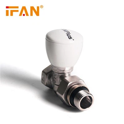 Традиційний латунний радіаторний клапан IFAN